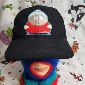 Vtg South Park snapback hat Cartman Baking brownies Comedy central 1998